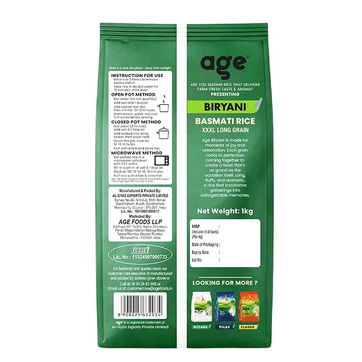 Age Biryani  Basmati Rice
