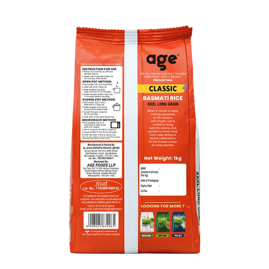 Age Classic  Basmati Rice