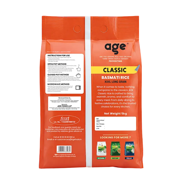Age Classic  Basmati Rice
